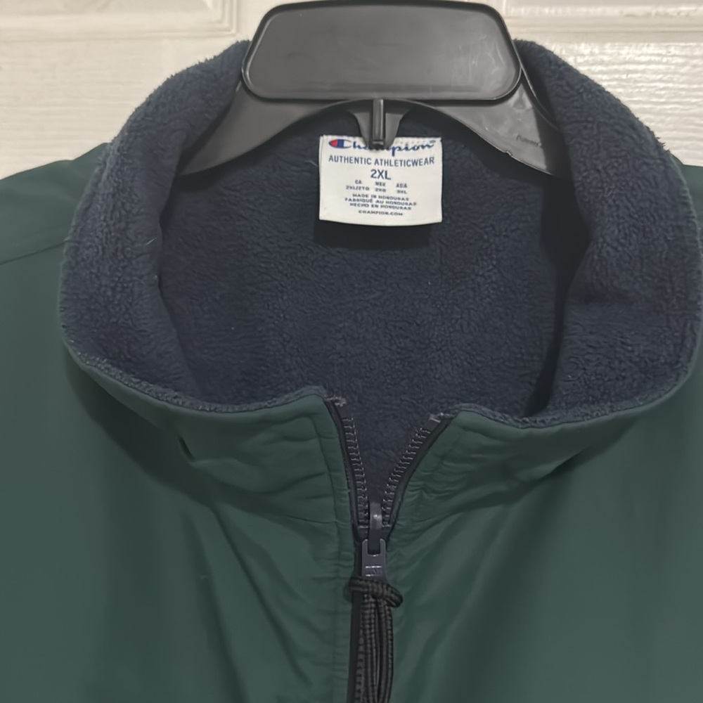 Vintage Tenaya Lodge Reversible Vest Dark Green Navy For Men Big / Tall Size Xxl View 3
